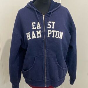 Vintage East Hampton of New York Full Zip Hoodie |Size 2XL unisex